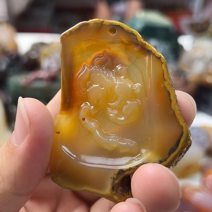 未镶嵌颈饰玛瑙/玉髓