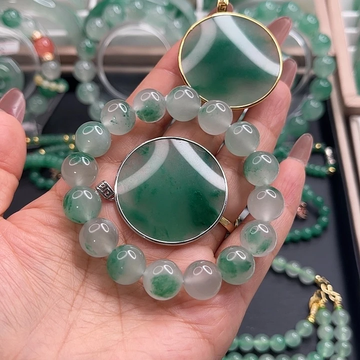 石英质玉未镶嵌颈饰喵*～