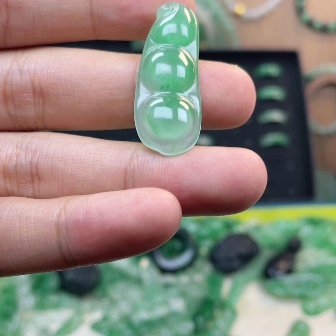 石英质玉合金小福豆