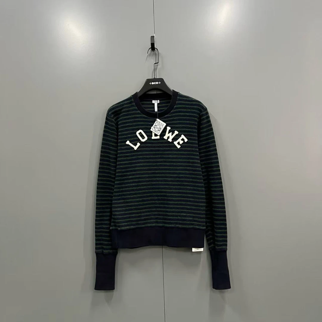 95新 LOEWE/罗意威 绣logo针织衫 S码/95新/公价7500/C303158