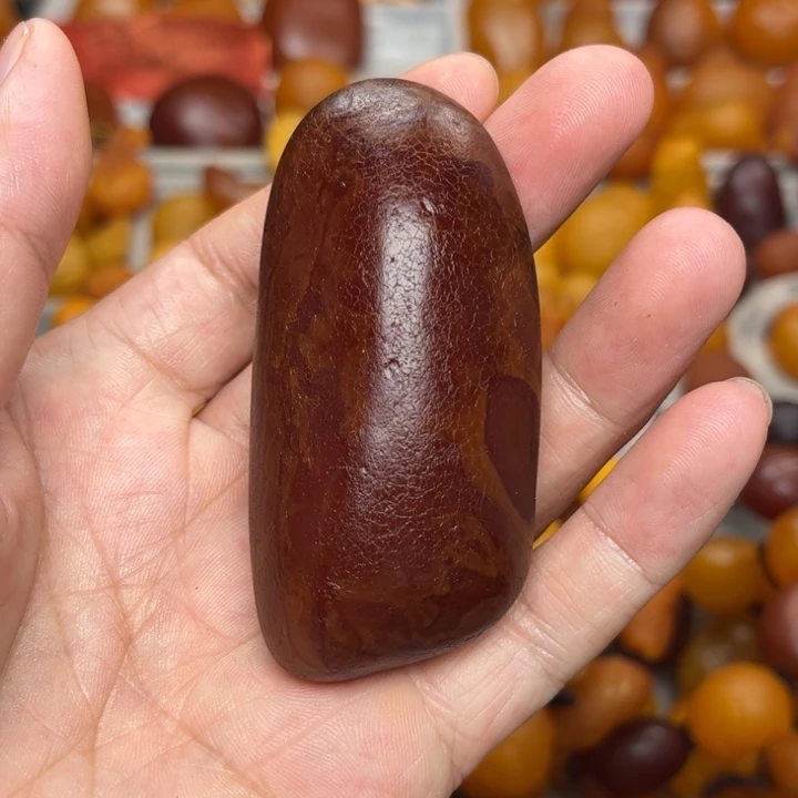 裸石琥珀未镶嵌天然蜜蜡吊坠