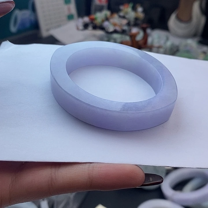 定制翡翠未镶嵌紫贵妃50-52