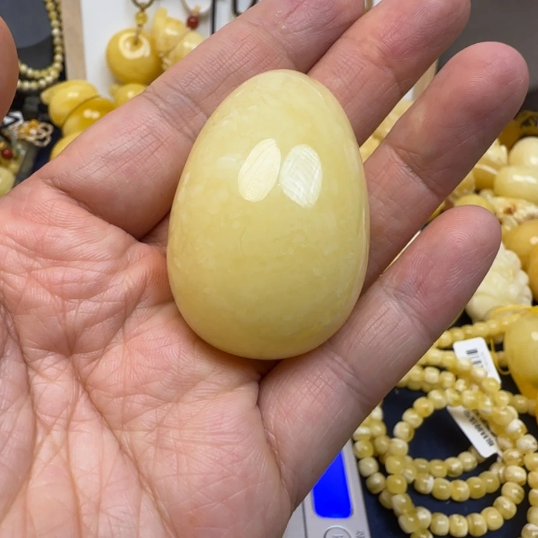 蜜蜡未镶嵌颈饰天然蜜蜡