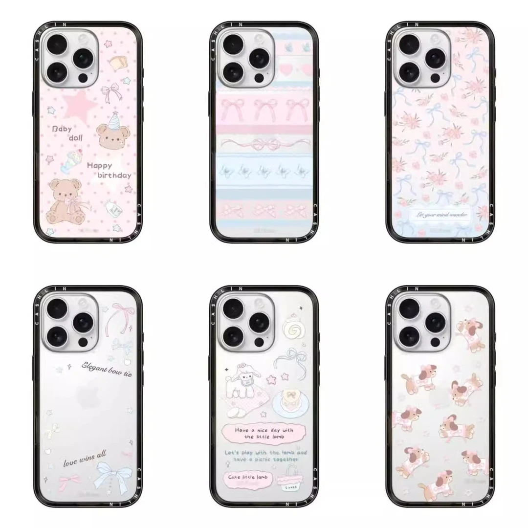 适用于iPhone16ProMax新壳体手机壳苹果15Pro明星同款ins潮牌