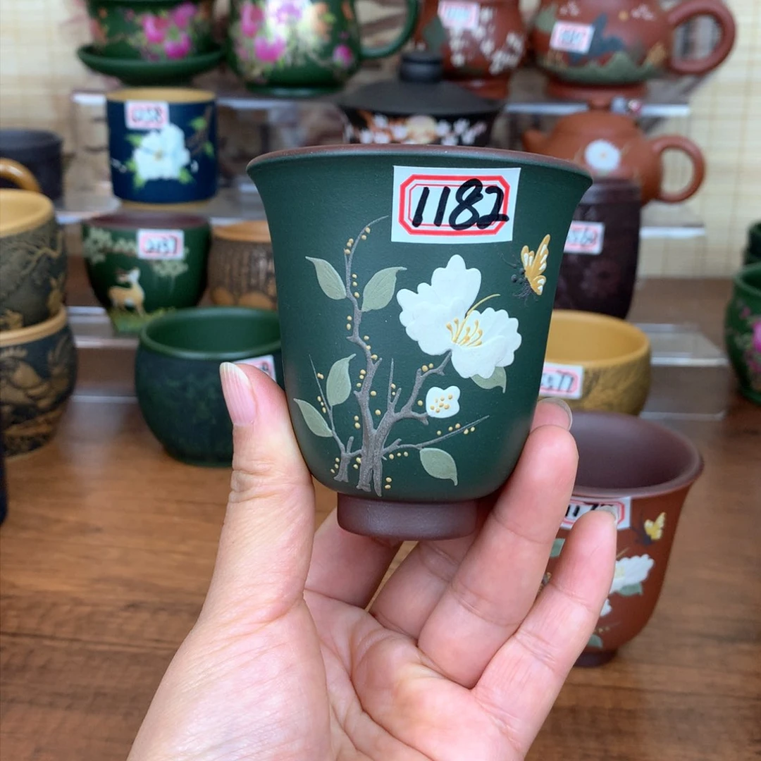 茶杯紫砂宜兴紫砂茶具