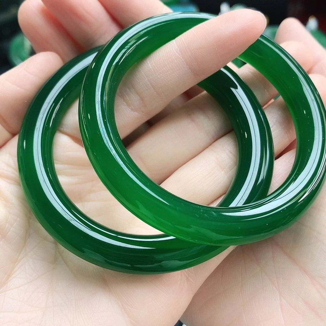 玛瑙/玉髓手镯55未镶嵌✨