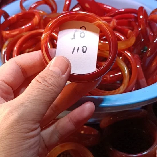 玛瑙/玉髓未镶嵌手镯