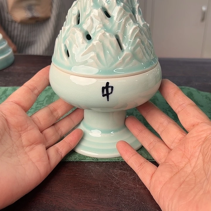 云间青瓷龙泉小米茶器