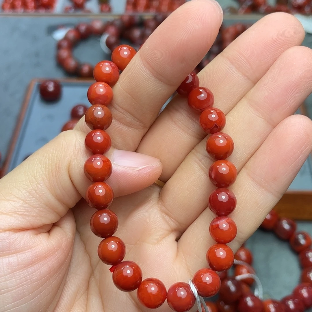 未镶嵌手串南红玛瑙8多样性发1