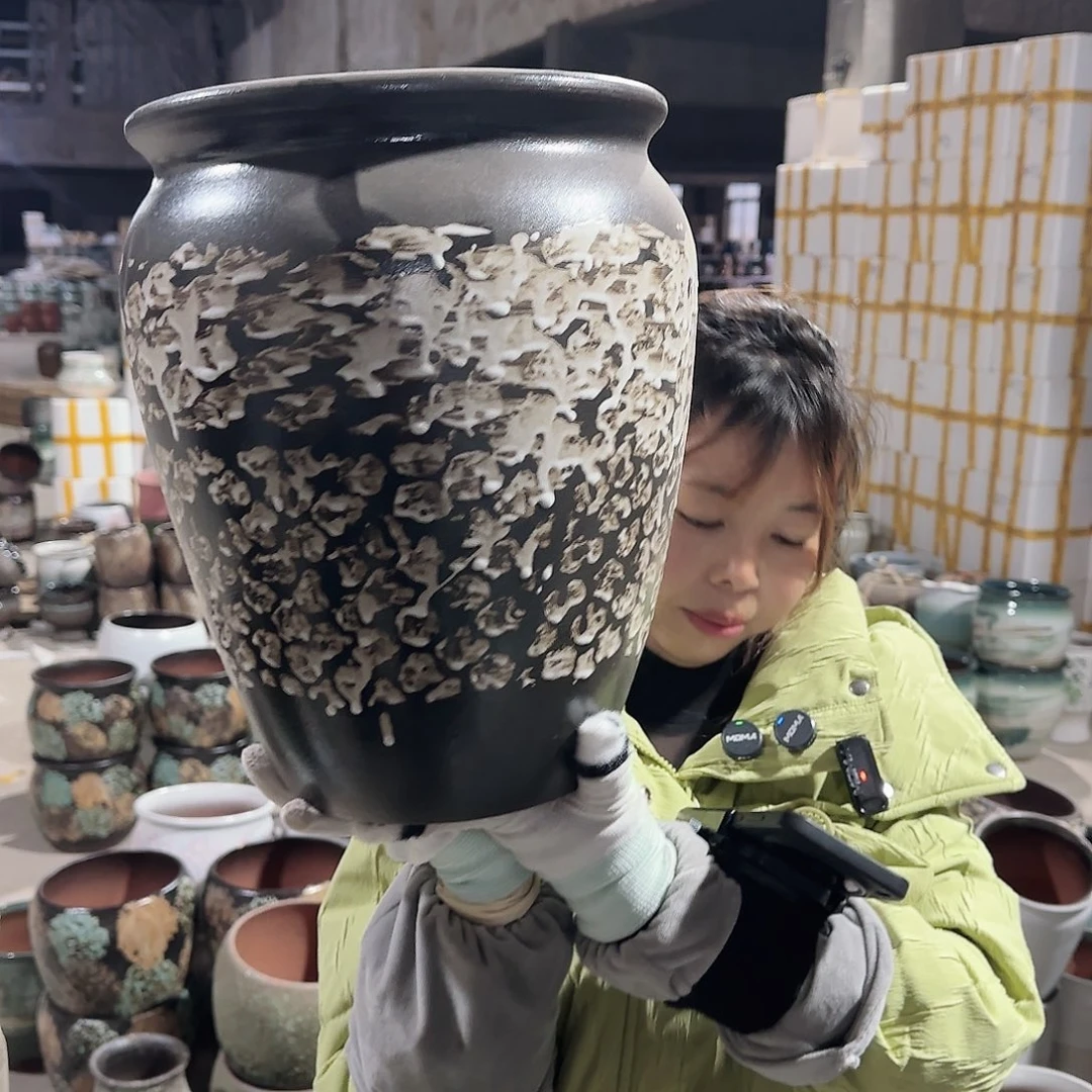 王嫂花盆1213-189高33口25