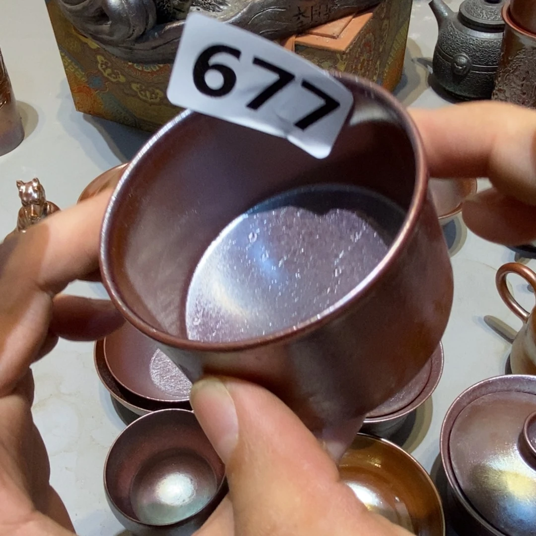柴烧茶具陶瓷杯子