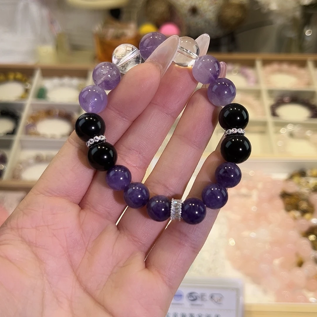 水晶手链未镶嵌紫水晶