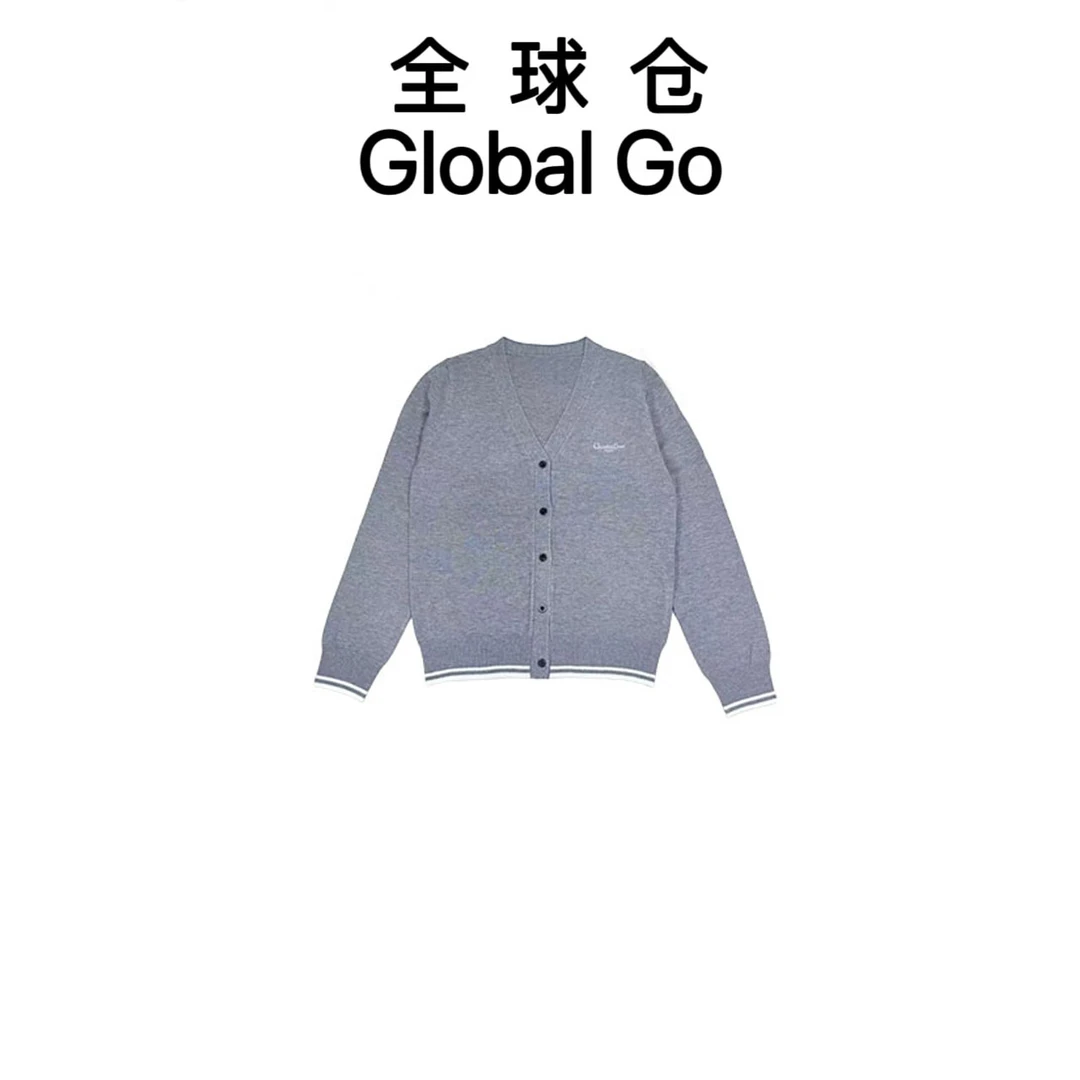 【全球仓Global Go】休闲长袖针织毛针织衫时尚轻奢上衣  050