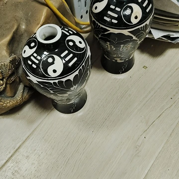 瓷片盘子，杯子，碗，摆件，花瓶，微瑕疵！