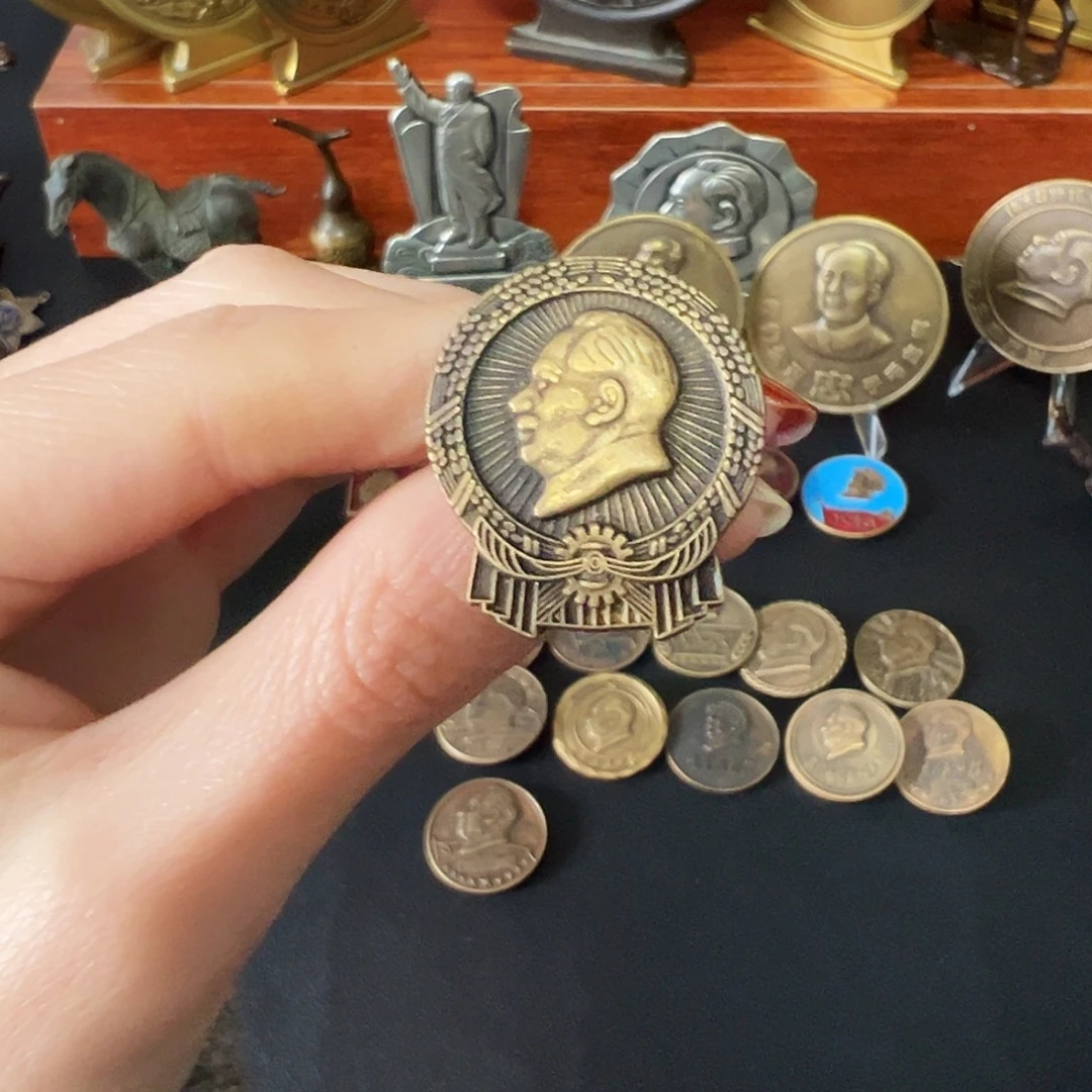 金属黄铜铜章链接