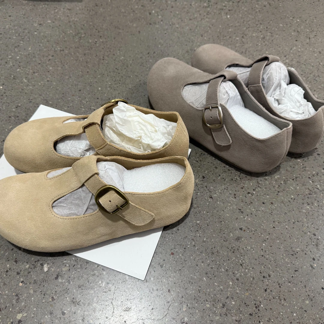 【新】035女士勃肯鞋复古休闲平底舒适女鞋