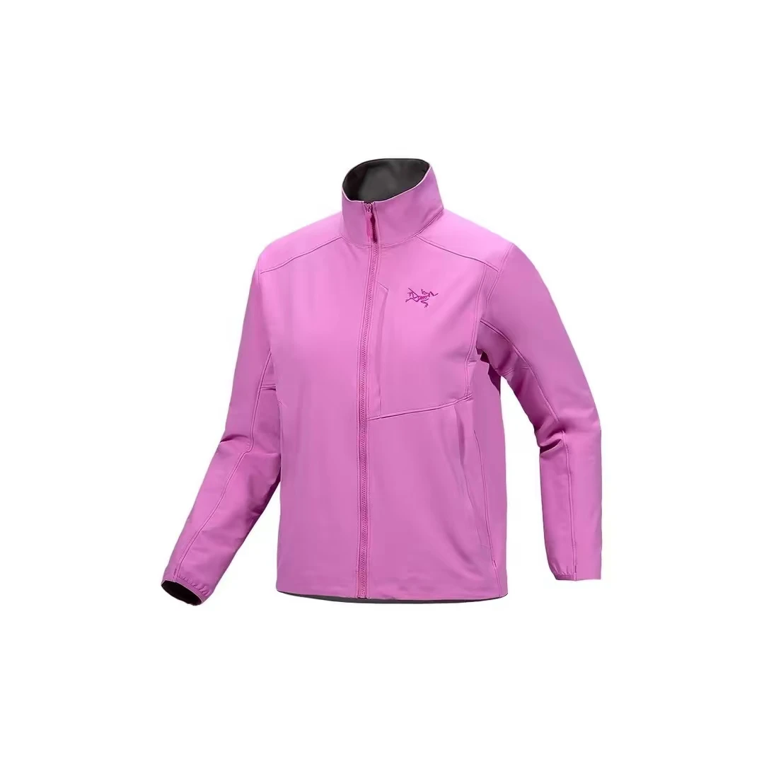 Arcteryx/始祖鸟 GAMMA Jacket 纯色防磨软壳 户外防水  女款