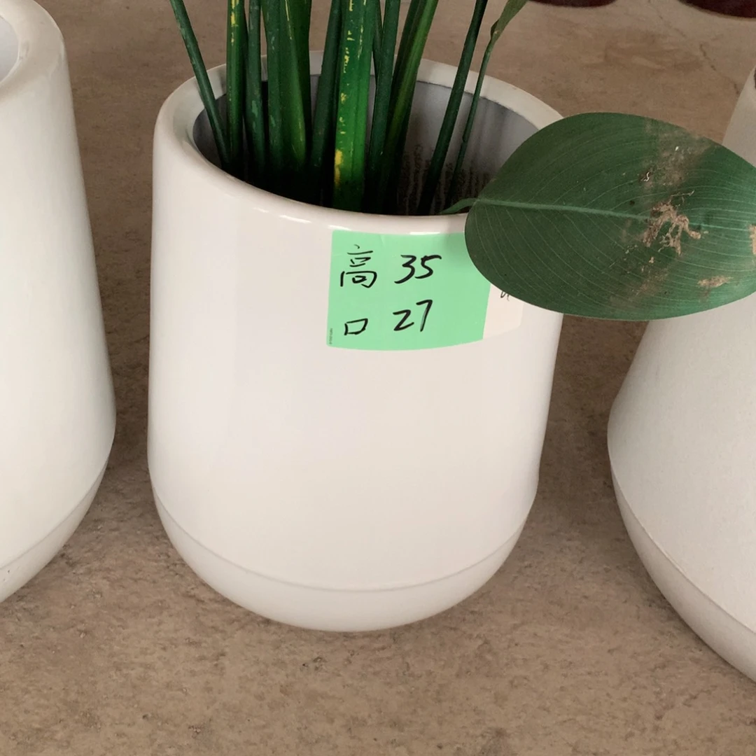 瑕疵高温陶瓷花盆