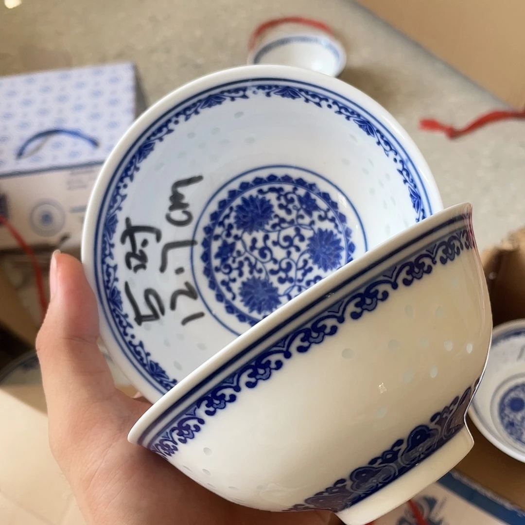 碗景德镇高温细白瓷餐具