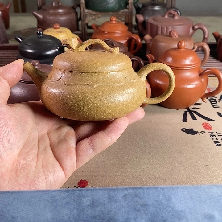 茶壶段泥紫砂的微瑕