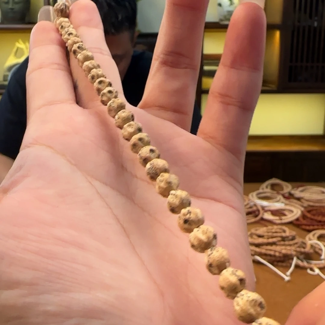 柏香籽/百香籽手串原桩莲花6➕