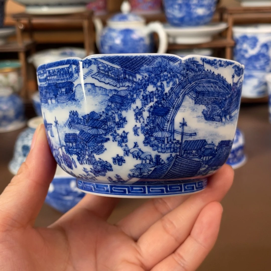 景德镇陶瓷手工手绘