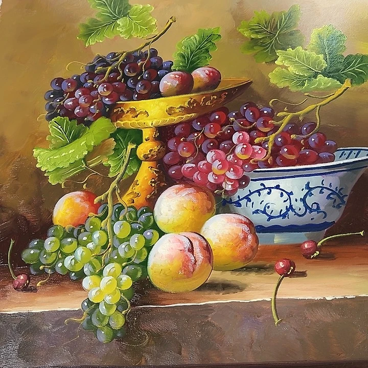 油画恭喜嘻嘻一直影子