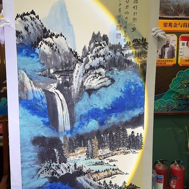 国画梁兆金老师书画作品