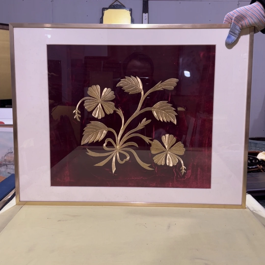 绘画可*屏风框画油画版画回流