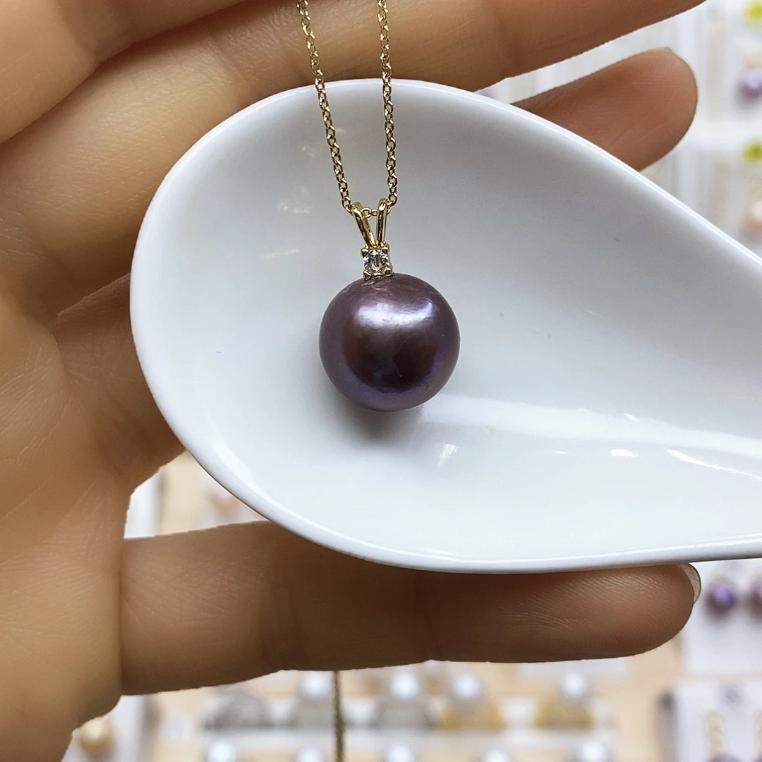 淡水珍珠颈饰合金