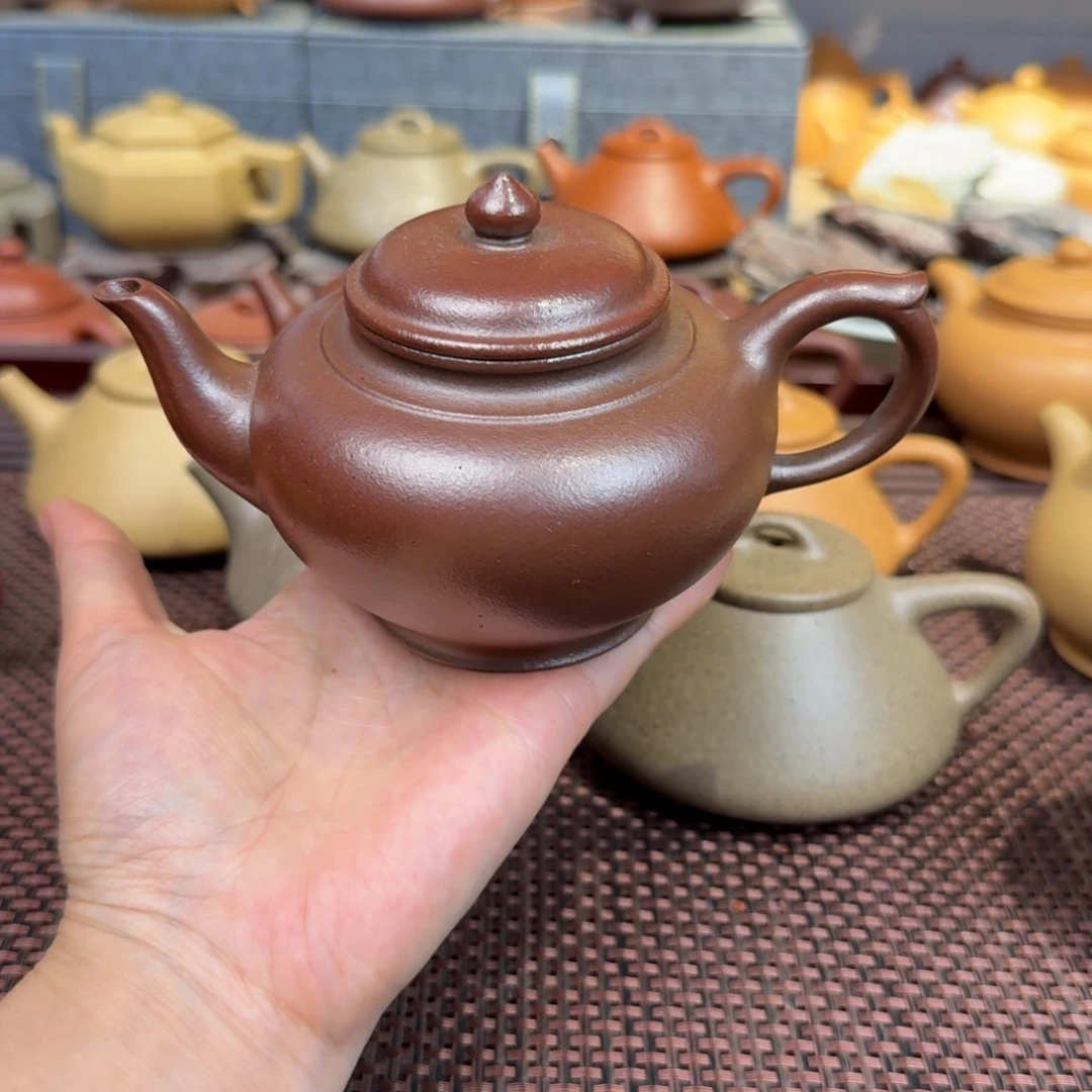 茶壶底槽青特价260毫升左右柴烧