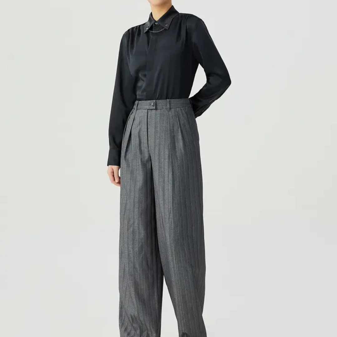 【阿玛施AMASS】5100549新款品质直筒西裤