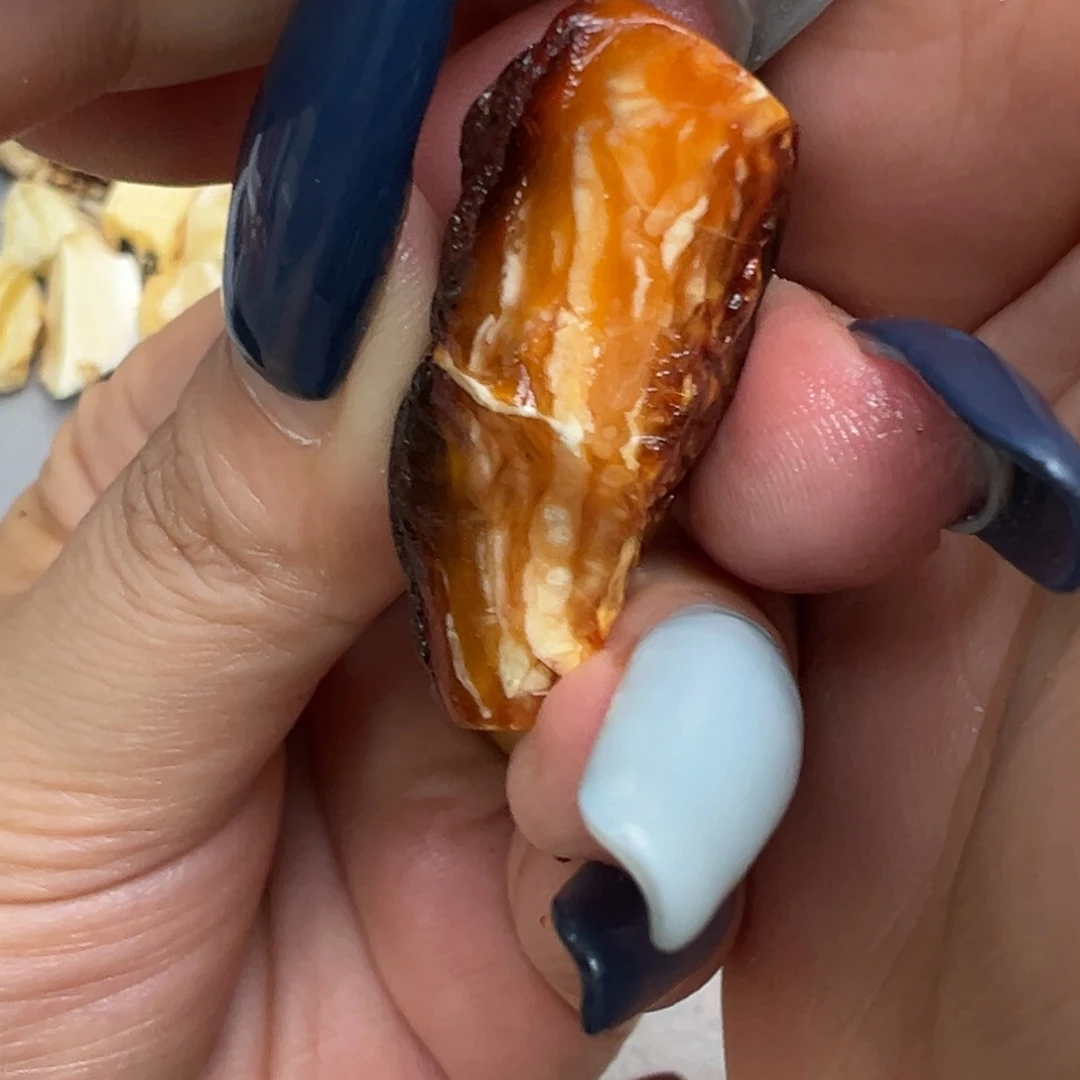 ****n定制琥珀未镶嵌蜜蜡