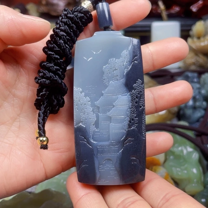 和田玉挂件未镶嵌