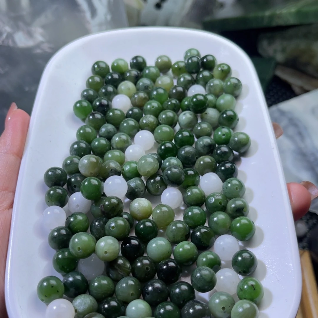 未镶嵌和田玉（碧玉）车挂明*