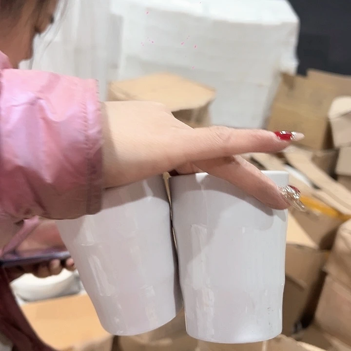 新骨瓷竹节杯4只装