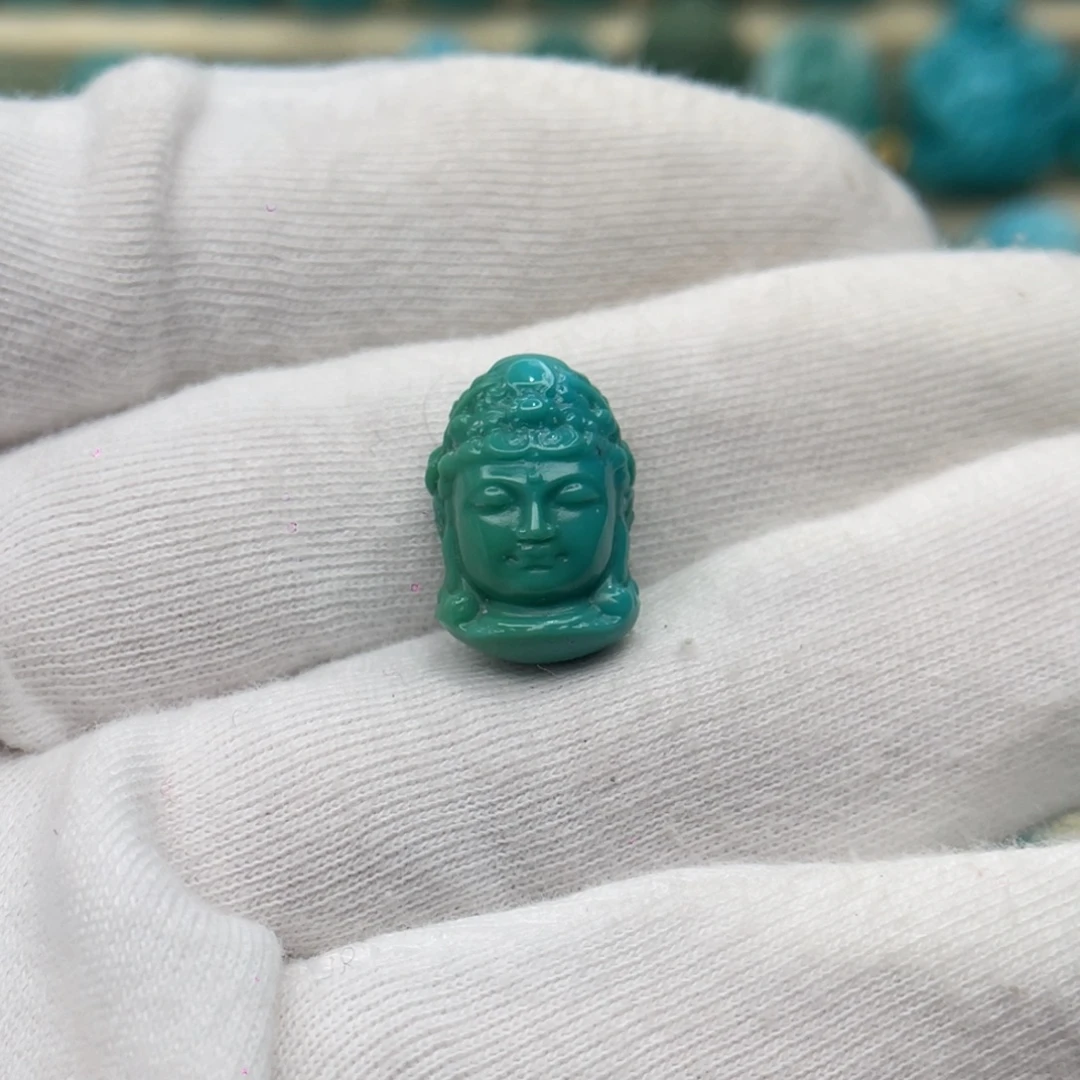 绿松石未镶嵌颈饰卡11-15-10