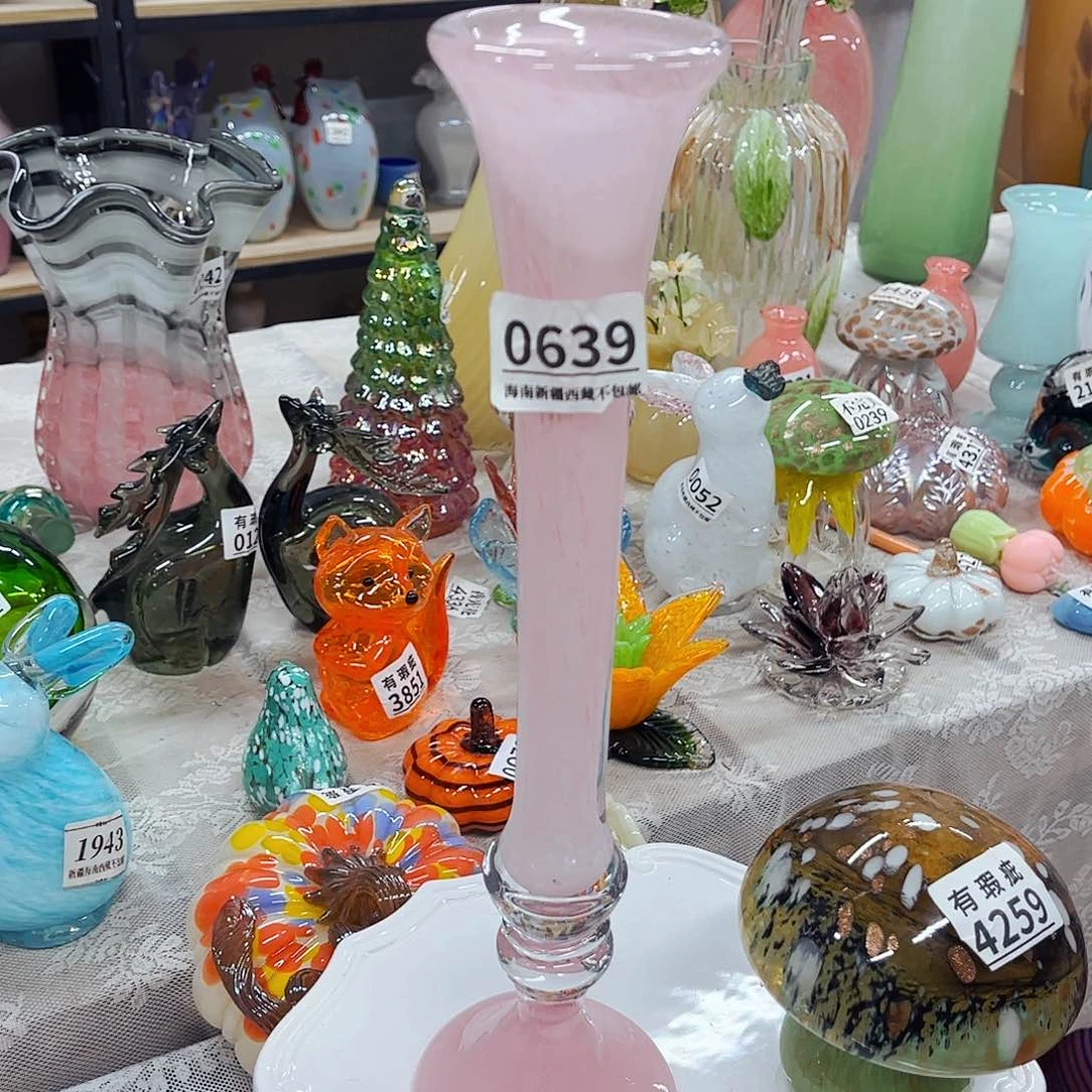 0639 家悦美居琉璃花瓶