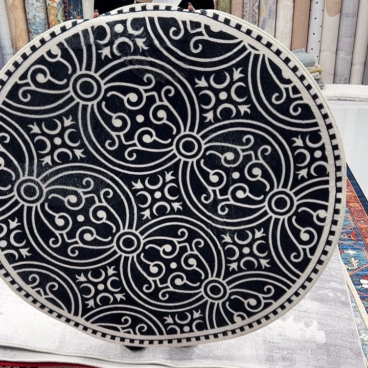 混纺尺寸误差正负1-3厘米直径一米圆棉布底仿羊绒特价福利