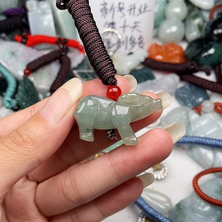 未镶嵌挂件翡翠翡翠