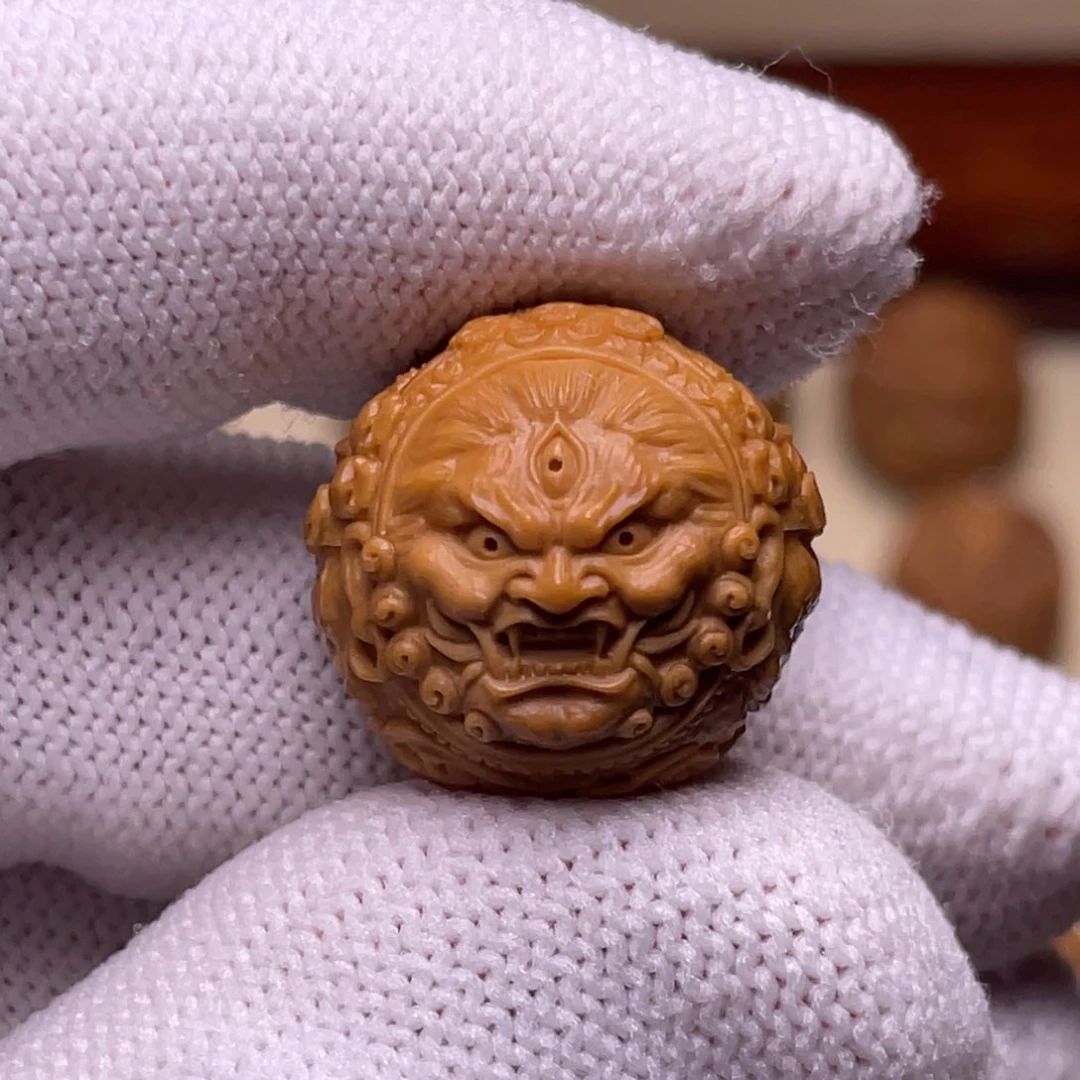 猴头核桃吊坠大黑天18+