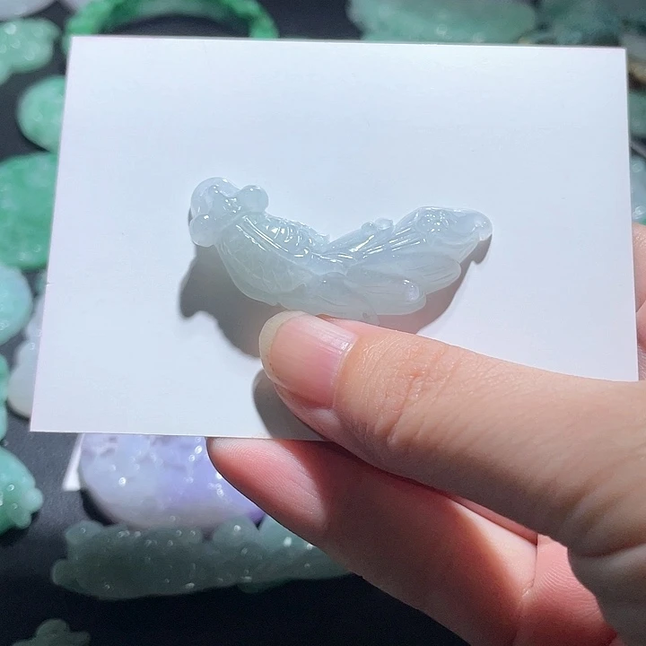 颈饰未镶嵌翡翠天