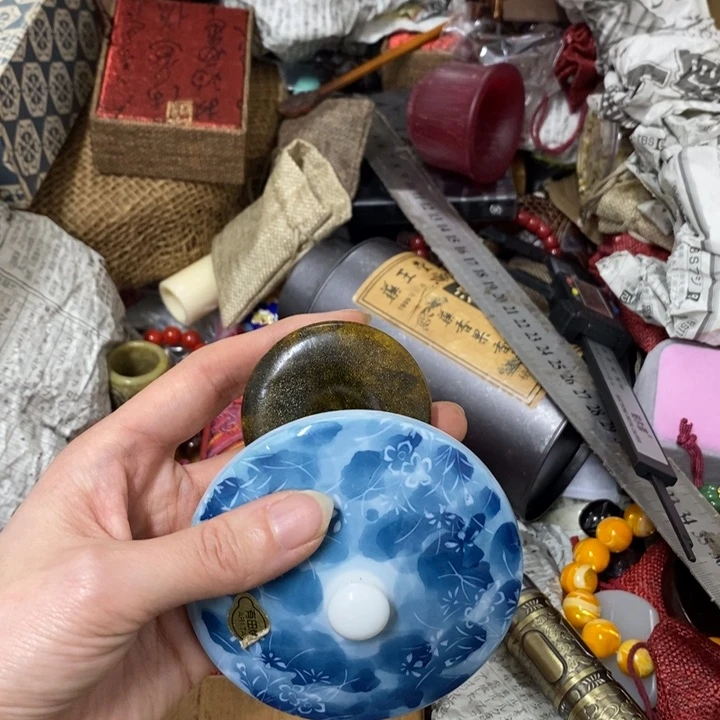 摆件中古工艺品一件