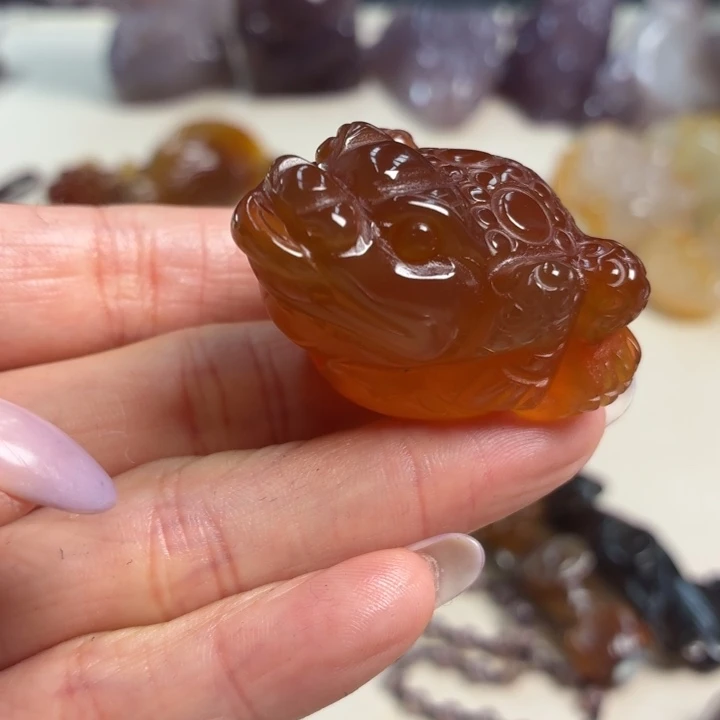 玛瑙/玉髓未镶嵌吊坠(不含链)