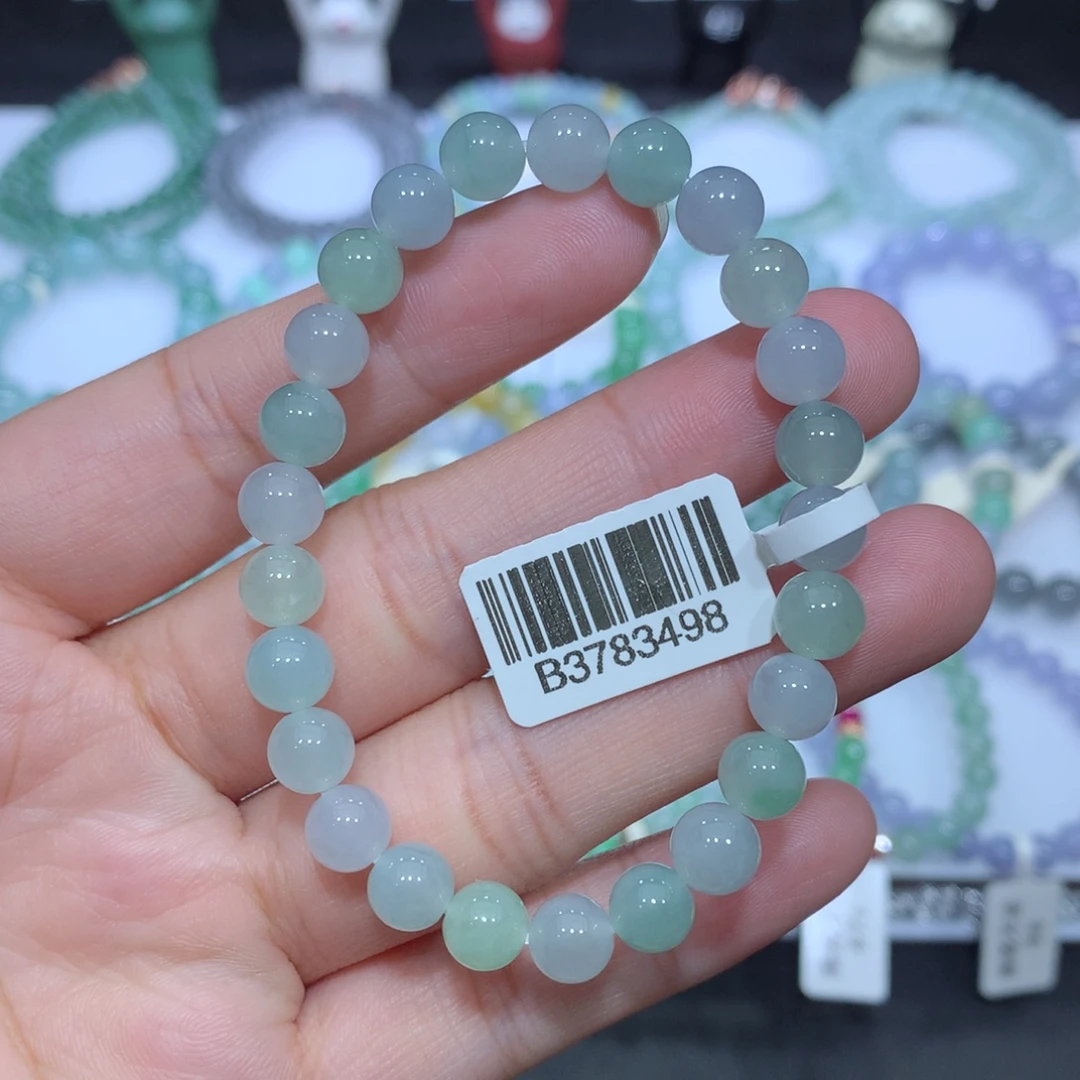 翡翠未镶嵌手串天然