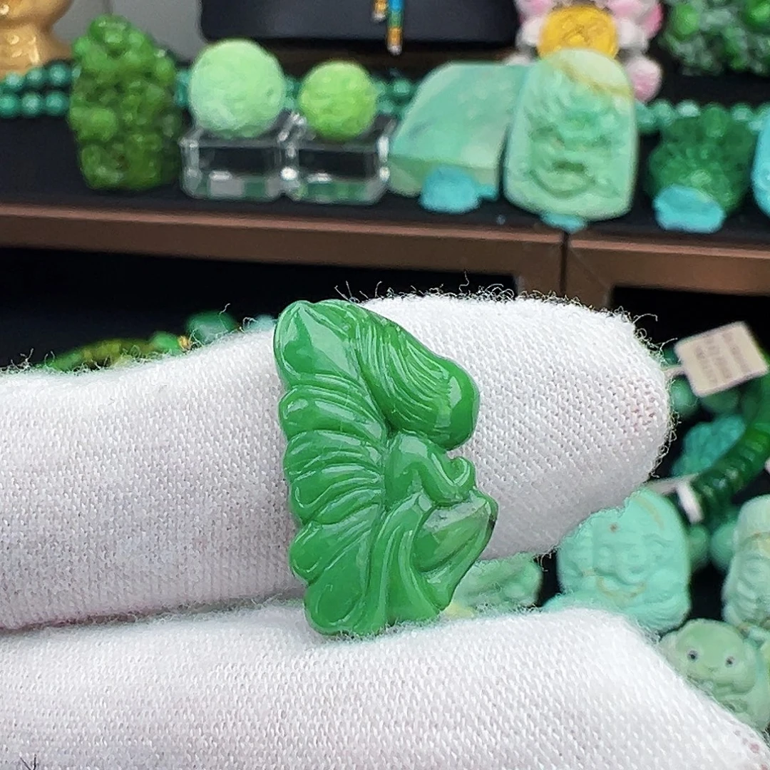 绿松石未镶嵌绿松石主播璐璐