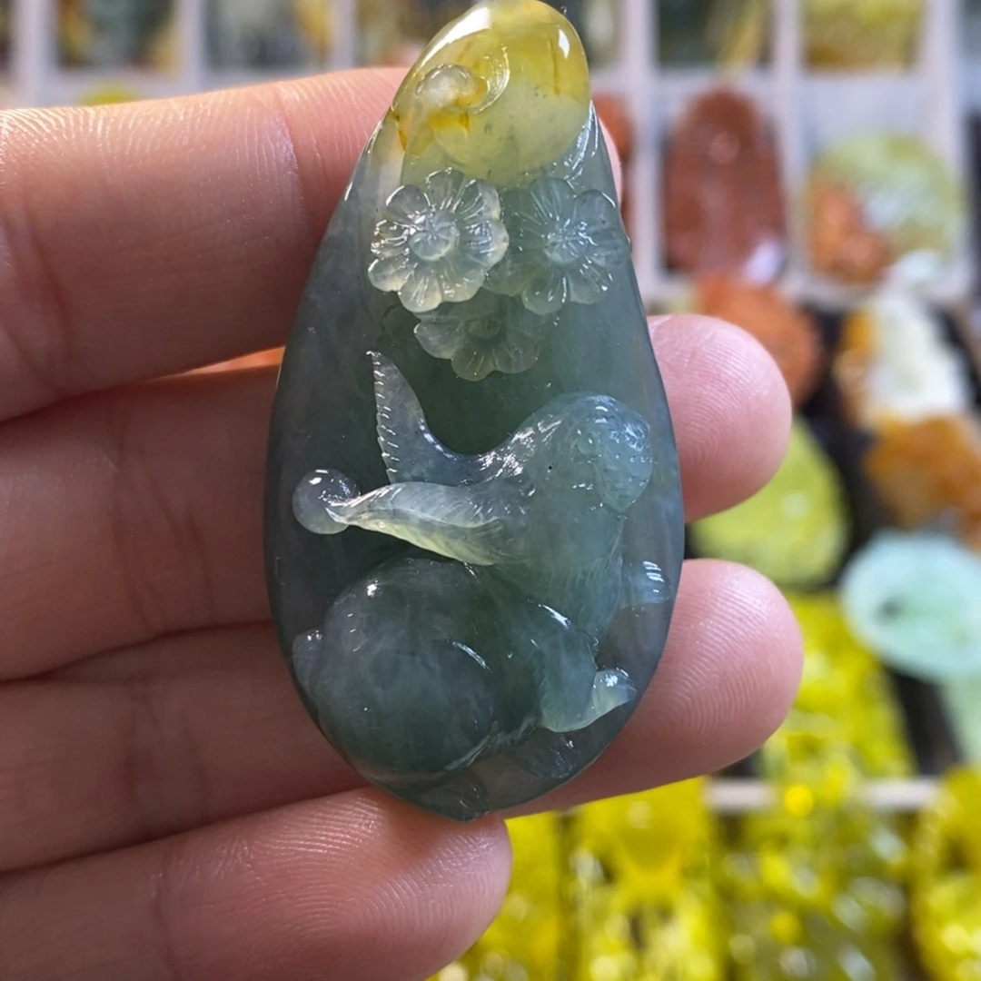 合金蛇纹石玉颈饰