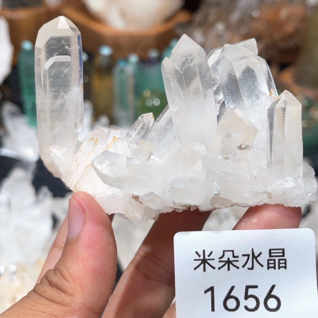 珠宝半成品水晶未镶嵌水晶