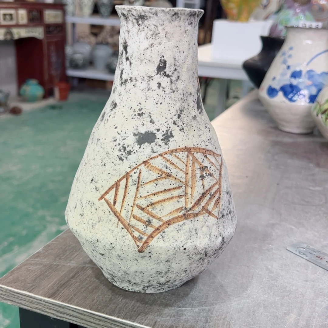 红陶口5高21无孔