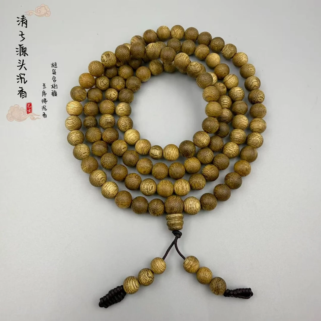 沉香TC06012【涛子甄品】沉香手串天然野 芽庄金丝蜜结老料多圈